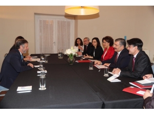 Bakan Koca, Arjantin’de G20 Sağlık Bakanları Zirvesi’ne Katıldı