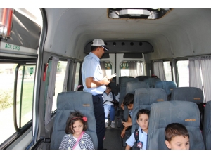 Şanlıurfa’da Okul Servislerine Denetim