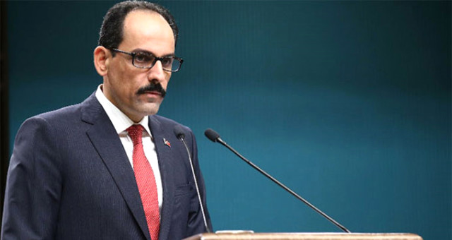 Cumhurbaşkanlığı Sözcüsü İbrahim Kalın: Abd'nin Oyalama Taktikleri Büyük Bir Sorun Olmaya Başladı