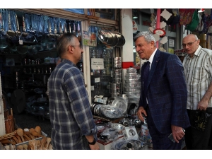 Başkan Karaosmanoğlu Esnaflarla Buluştu