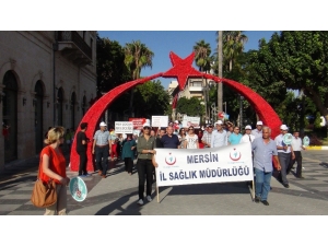 Mersin’de 7’de 70’e Herkes Yürüdü