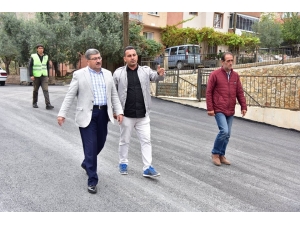 Asfaltlama Çalışmaları Devam Ediyor