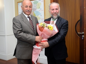 Din Görevlilerinden Vali Azizoğlu’na Ziyaret