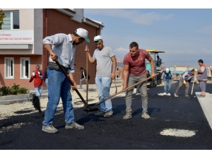 Yaşam Köyü’nde Üstyapı Çalışmaları Sürüyor