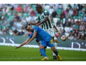 Spor Toto Süper Lig: Bursaspor: 1 - Ankaragücü: 0 (İlk Yarı)