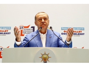 Cumhurbaşkanı Erdoğan, Ak Parti Kampının Son Gününde Konuşuyor