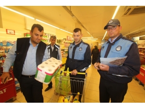 Bayburt Belediyesi Zabıta Ekipleri Denetimde