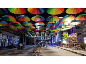 Tutak’ta 200 Öğrenci Sanat Sokağı’nda Kitap Okudu