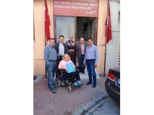 Engelli Aday, Meclis Üyeliği İçin Başvuru Yaptı
