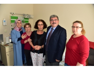Başkan Can Hastaları Ziyaret Etti