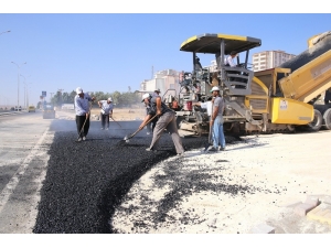 Alparslan Mahallesinde Asfalt Çalışmaları Başladı