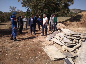 Dumlupınar İlçesine Bağlı 2 Köye Su Deposu