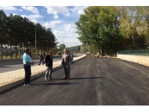 Vali Pehlivan Eğitim Kampüsü Yol Çalışmalarını İnceledi