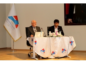 İçü’de ‘Küresel Ekonomik Gelişmeler’ Konferansı Verildi