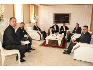 Ptt Genel Müdür Yardımcısı Canpolat’tan Rektör Coşkun’a Ziyaret