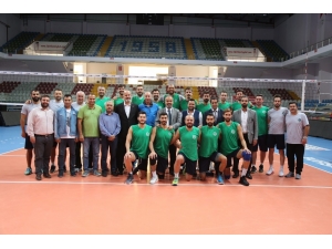 Başkan Aktaş’tan Voleybolculara Moral