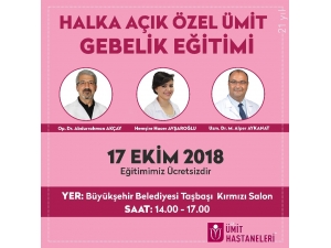 Özel Ümit’ten Ücretsiz Gebelik Eğitimi