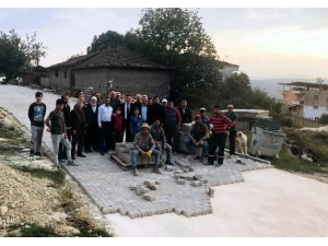 Marmaracık Köyünde Parke Taşı Sevinci
