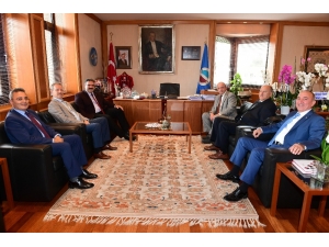 Rektör Çomaklı’ya Ziyaretler Devam Ediyor