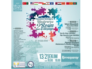 2.uluslararası Resim Çalıştayı Yarın Başlıyor