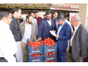 Şanlıurfa’da Hal Pazarları Denetlendi