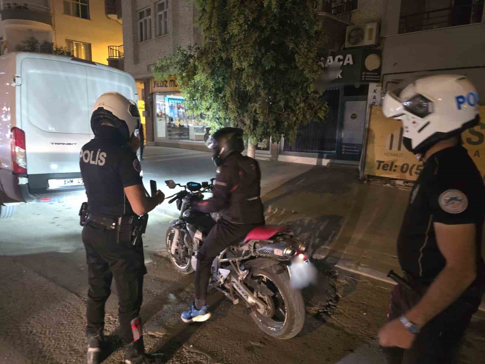 malatya-da-motosikletlere-yonelik-denetim