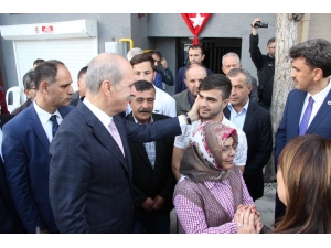 Numan Kurtulmuş’tan Şehit Evi Ziyareti