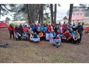 Dağcılar, Gölcük Yaylası’nda Buluştu