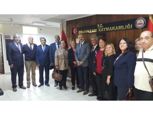 Esküder’den Kaymakam Bilgin’ E Ziyaret