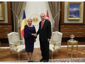 Cumhurbaşkanı Erdoğan, Romanya Başbakanı Dancila’yı Kabul Etti