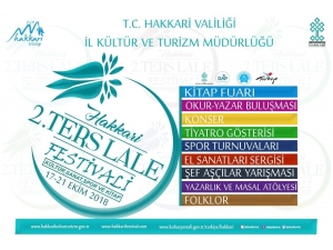 Hakkari’de “2. Ters Lale Festivali” Başlıyor