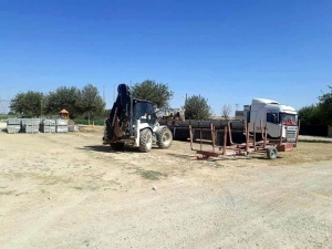 Elbeyli İlçesinde Şehit Binbaşı Bülent Albayrak İsmine Park Yapılıyor