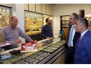 Kto Başkanı Gülsoy, Enflasyonla Mücadeleye Destek Veren Esnafları Ziyaret Etti