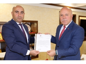 Azerbaycan Dışişleri Bakanı Memmedyarov’dan Başkan Sekmen’e Teşekkür Mektubu