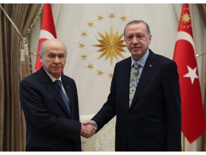 Erdoğan-bahçeli Görüşmesi Başladı