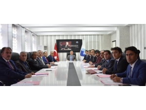 Ağrı’da Ekim Ayı Gündem Toplantısı Yapıldı