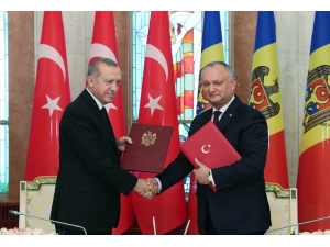 Moldova İle Türkiye Arasında Stratejik Ortaklık Açıklaması İmzalandı