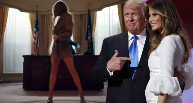 Ünlü Rapçiden Abd'yi Karıştıran Melania Trump Klibi
