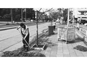 Düzce’de Cadde Ve Sokaklar Temizleniyor