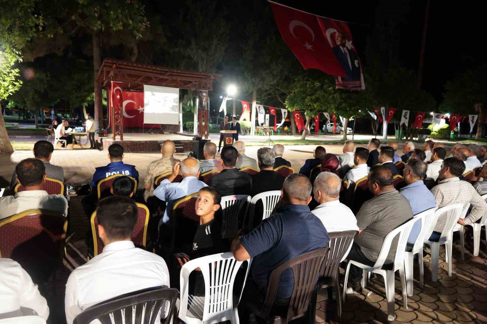 araban-da-demokrasi-ve-milli-birlik-gunu-programi-duzenlendi