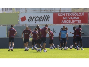 Trabzonspor, B.b. Erzurumspor Maçı Hazırlıklarını Sürdürdü