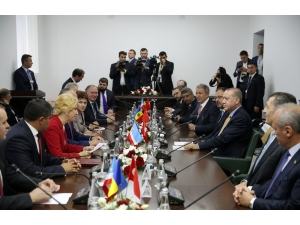 Cumhurbaşkanı Erdoğan, Gagavuzya Başkanı Vlah’la Görüştü