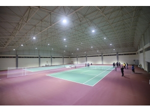 Şanlıurfa’da Tenis Oyun Dünyasının Yapımı Tamamlandı