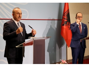 Çavuşoğlu Arnavutluk’ta:“suçlu İadesi Bekliyoruz”