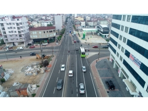 Işıkgöl Caddesi’nde Asfalt Çalışması Yapıldı