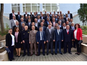 İl Protokol Üyeleri Muhtarlarla Bir Araya Geldi