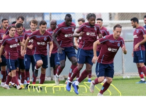 Trabzonspor, Bb Erzurumspor Hazırlıklarını Sürdürdü