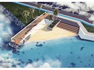 Büyükşehir Belediyesi, Kıyı Tasarımı İçin Kolları Sıvadı