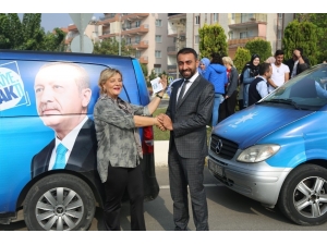 Ünlü Sanatçı Müşerref Akay Bu Defa Siyaset İçin Aydın’a Geldi