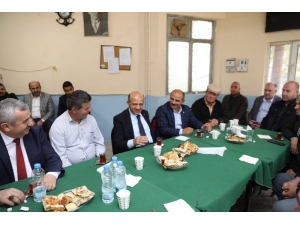Başkan Baran, Milletvekili Işık İle Köyleri Gezdi